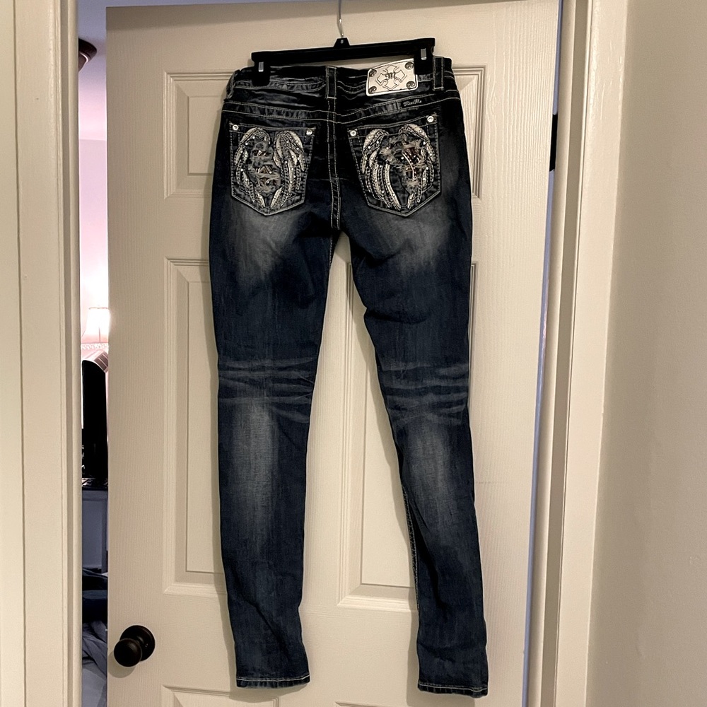 Sparkly MissMe Indian Styled Jeans
